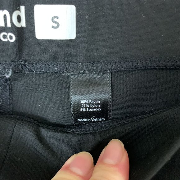 Betabrand black yoga dress pant straight leg S - Picture 5 of 6